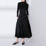 Japanese Irregular Loose Pleated Skirt