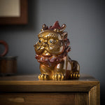 Buddha Stones Color Changing Small PiXiu Resin Tea Pet Wealth Home Figurine Decoration