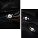 Buddha Stones 999 Sterling Silver 12 Constellations of the Zodiac Protection Handmade String Bracelet (Extra 35% Off | USE CODE: FS35)