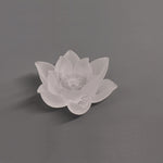 Buddha Stones Mini Lotus Liuli Crystal Healing Meditation Stick Incense Burner