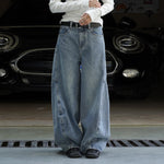 Loose High Waist Wide Leg Arc Jeans