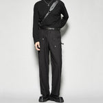 Half Turtleneck Slim Long Sleeve T-shirt