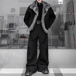 Winter Suede Loose-fitting Fur-lined Cotton Coat