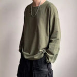 Crew Neck Linen Casual Loose T-shirt