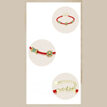 Buddha Stones Dunhuang 925 Sterling Silver Lotus Drum New Beginning Red Rope Bracelet