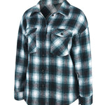 Zeagoo Plaid Button Front Curved Hem Shacket for Women Casual Loose Business Casual 2026 | Under $40