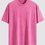 3 Pieces Washed Distressed Drop Shoulder T-Shirt