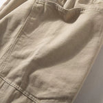 Cotton Oversized Utility Wide-Leg Pants