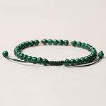 Buddha Stones 4mm Natural Malachite Protection Calmness String Bracelet
