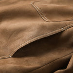 Suede Vintage Plus Velvet Warm Jacket
