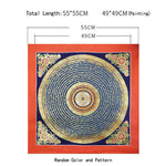 Buddha Stones Tibetan Handmade Thangka Painting Spiritual Blessing Blind Box Random Color Pattern