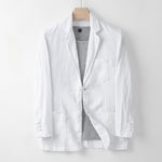 Japanese Linen Loose Casual Suit Jacket