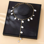 Mystical Pearl Waterfall Necklace