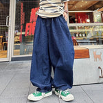 Retro Loose-fitting Lantern Pants