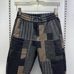 Colored Plaid Casual Stretch Skinny Pants