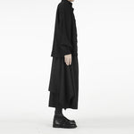 Loose Cropped Culottes Hakama Pants