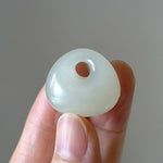 Buddha Stones Natural Jade Luck Prosperity Necklace Pendant