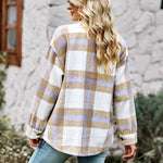 Zeagoo Long Sleeve Plaid Top Jacket for Women Casual Work Office Loose Fit 2026 | Under $40
