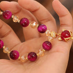 Enhance Self Confidence Self Worth Red Tiger Eye PiXiu Fox Protection Bracelet