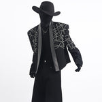 Rhinestone Loose Suit Jacket