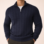 MARCIVO ZIP TURTLENECK