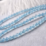 Buddha Stones Natural Aquamarine Peace Healing Bracelet