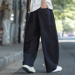 Casual Wide-leg Curved Pants