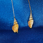 Buddha Stones Natural Shankha Conch Shell Seashell Lucky Necklace Pendant