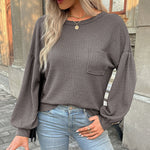 Zeagoo Long Sleeve Backless Hollow Knit Sweater for Women Casual Work Office Loose Fit 2026 | Under