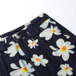 Daisy Loose Wide Leg Capri Pants