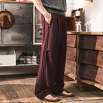 Lyocell Cooling Draped Loose Casual Pants