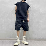Loose Casual Pocket Workwear Shorts