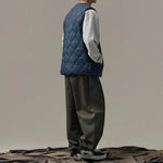 Japanese Casual Workwear Reversible Vest
