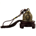 Buddha Stones Feng Shui Buddha Koi Fish Phoenix Wind Chime Bell Luck Wall Hanging Decoration