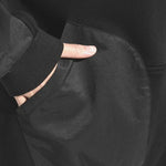 Multi-pocket Pullover Zip-up Sweatshirt