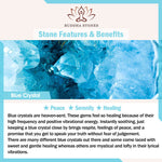 FREE Today: Wish You Peace and Happiness Blue Crystal Amethyst Flower Bracelet