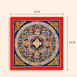 Buddha Stones Tibetan Handmade Thangka Painting Blessing Thangka Blind Box Random Color Pattern