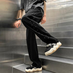 Rivet Straight Casual Pants