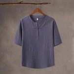 Retro Casual Thin Breathable Shirt