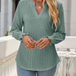 Zeagoo Long Sleeve T-Shirt Solid O Neck Elastic Tops for Women Casual Work Office Loose Fit 2026 | Under $40