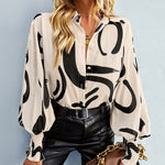 Zeagoo Zeagoo Casual Bat Sleeve Lapel Shirt Top for Women Casual Work Office Loose Fit 2026 | Under $40
