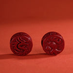 Buddha Stones Year of the Dragon 925 Sterling Silver Chinese Zodiac Cinnabar Auspicious Matches Blessing Bracelet (Extra 35% Off | USE CODE: FS35)