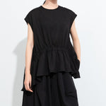Women's Fitted Waist Irregular Loose Vest