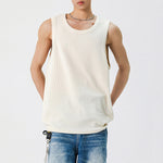 American Textured Loose Casual Vest