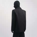 Loose Metal Button Suit Jacket