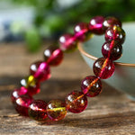 Buddha Stones Natural Tourmaline Love Wisdom Bracelet