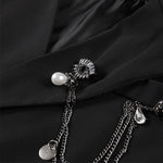 Spring Lapel Pin Pendant Short Suit