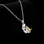 Wynter™ - Hug Pendant with Matching Earrings