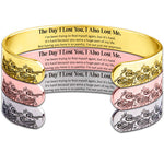 Buddha Stones The Day I Lost You Memorial Harmony Bracelet Bangle