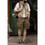 Gorpcore Tactical Multi Pocket Quick-dry Hooded Vest